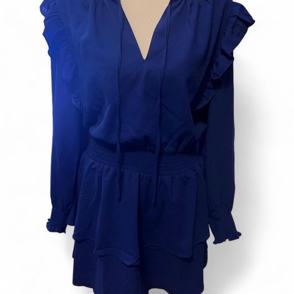 Sugarlips Royal Blue Dress, small